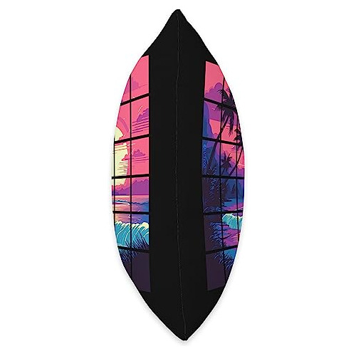 Hawaii Vaporwave Graphics (calm Sunset) 80s Hawaiian Vaporwa