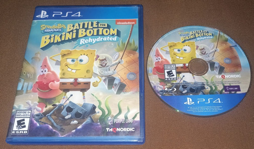 Spongebob Battle For Bikini Bottom Ps4