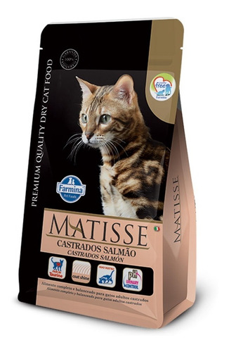 Matisse Gato Castrado Salmón 7.5 Kg Con Regalo