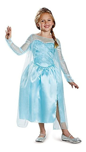 Disguise Disney 's Frozen Elsa Snow Queen Vestido Classic Ch