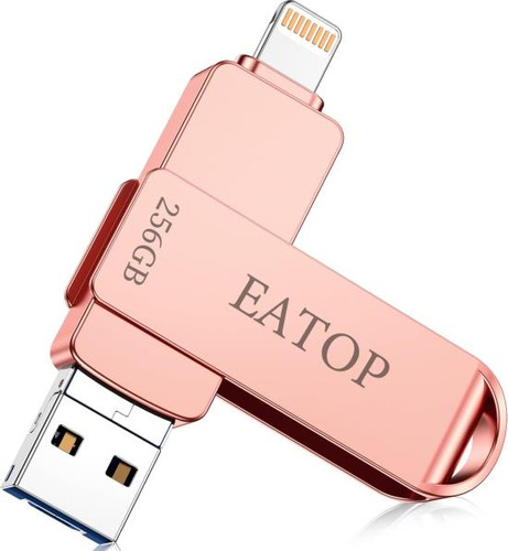 Eatop 256gb Photo Stick Para iPhone Flash Drive, Memoria Usb