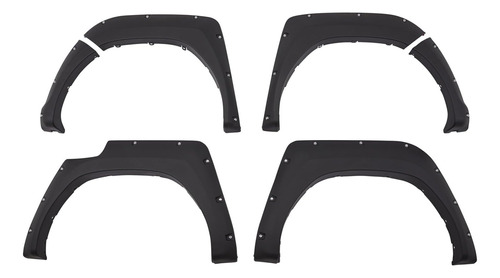 Smittybilt -gba M1 Color Fender Flares Negro 2016-2018 Chevy