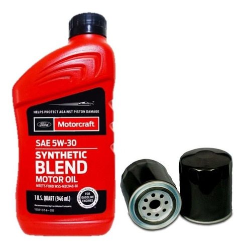 Imagen 2 de 3 de Motorcraft Semi Sintético 10w30