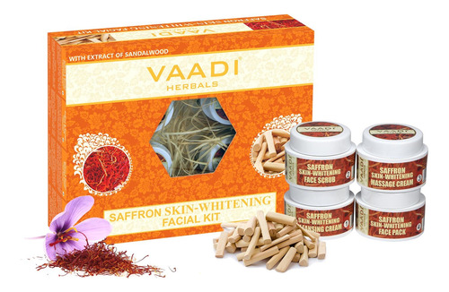 Vaadi Herbals Kit Facial  Kit Facial De Sandalias De Azafra