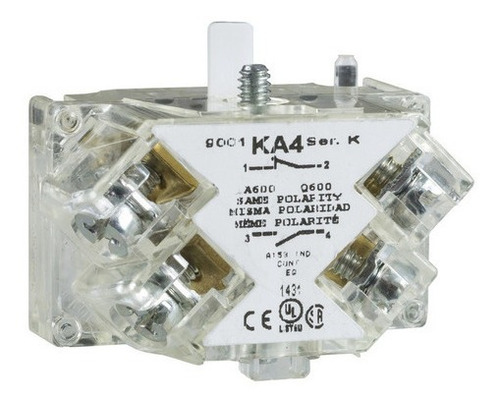 Bloque Contacto Botón De Control - 9.001 - K Ø 30 - 1 Ac Ter
