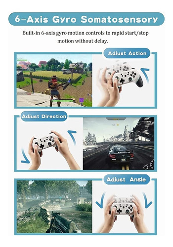 Control Inalámbrico Gamepad Joystick Para Nintendo Switch