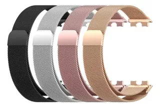 4 Tiras Magnéticas Milanesas Para Huawei Band 8