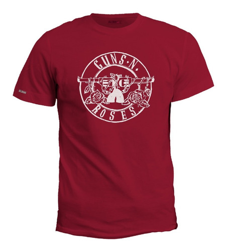 Camisetas Guns N' Roses Estampadas Hombre Original Orn Eco