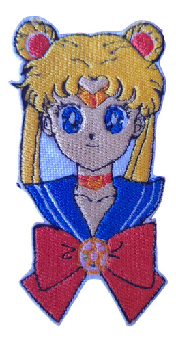 Parche Termoadhesivo Bordado Sailor Moon 10cm
