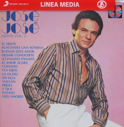 Jose Jose - Exitos Volumen 2 Dos - Disco Cd - 15 Canciones