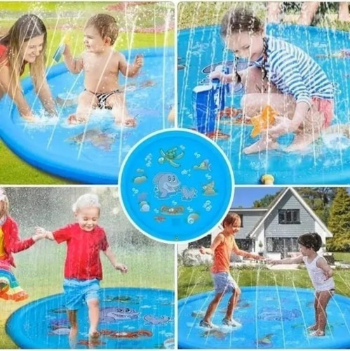 Piscina Inflable Grande 1.7m Spray Tipo Pileta 