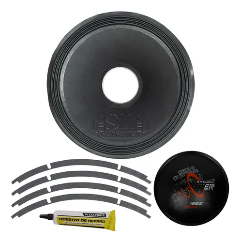 Kit Reparo Sl Compatível Com Hard Power Hp 1950 15pol 4ohms