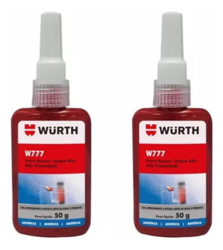 Wurth Kit 2 Und Trava Roscas Torque Alto E Alta Viscosidade
