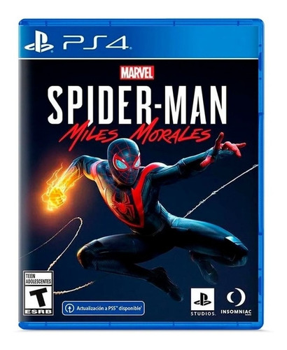 Ps4 Spiderman Miles Morales