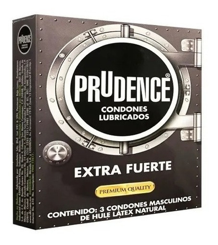 Prudence Extra Fuerte Condones 3 Piezas