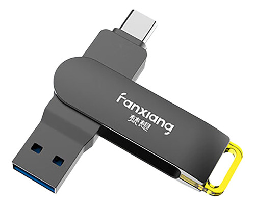 Memorias Flash 256gb Usb3.2 Metal 2 En 1 Tipo C Fanxiang