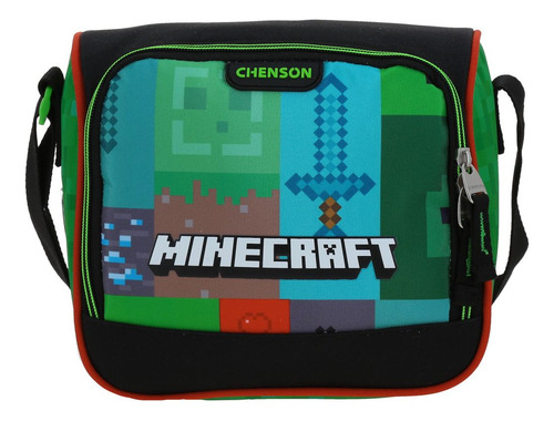 Kit Mochila Lonchera Lapicera Minecraft Mc6639 Chenson