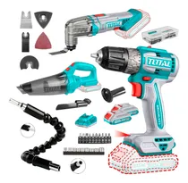 Comprar Taladro Atornillador 20v Aspiradora Multifunción Osci Total