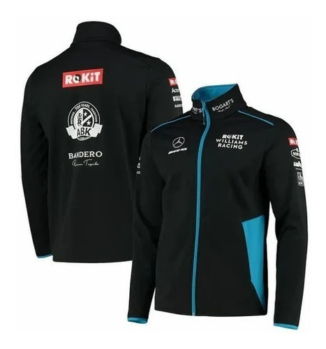 Chamarra De Manga Larga F1 Williams Benz Jacket Racing Suit