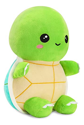 Peluche Tortuga Verde 11'' Adorable Para Niños Y N