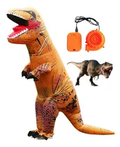 Comprar Botarga De Dinosaurio, Disfraz De Dinosaurio Para Adulto, Disfraz Inflable De Dinosaurio T-rex Para Adultos, Para Halloween, Fiesta