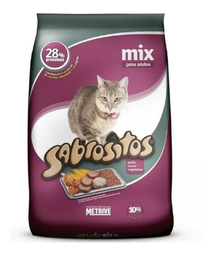 Sabrositos Mix Gato Adulto X 10 Kg 