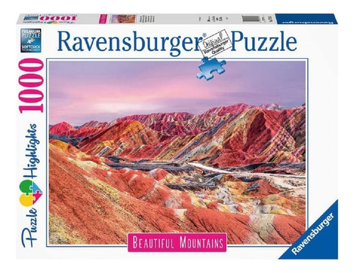 Rompecabezas 1000 Pzas Ravensburger -rainbow Mountains China