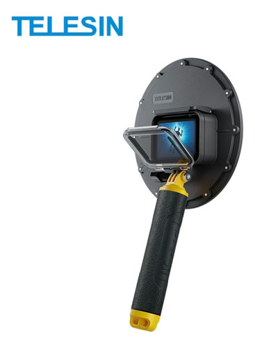 Domo Telesin Para Gopro Hero 9 10 11 12 13 Amarillo
