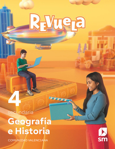 GEOGRAFIA E HISTORIA 4ÃÂºESO VALENCIA REVUELA 23, de VV. AA.. Editorial EDICIONES SM, tapa blanda en español