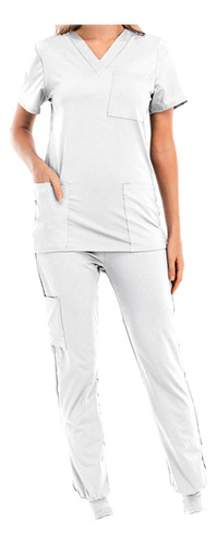 Uniformes Scrub Set Trajes De Trabajo Enfermera Top