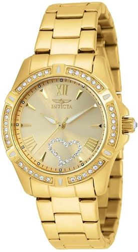 Invicta Angel Reloj De Pulsera De Acero Inoxidable Mujer