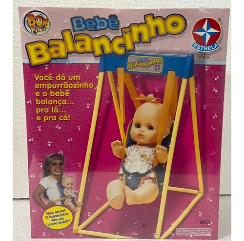 Boneca Bebê Balancinho - Estrela - Bom Dia & Cia