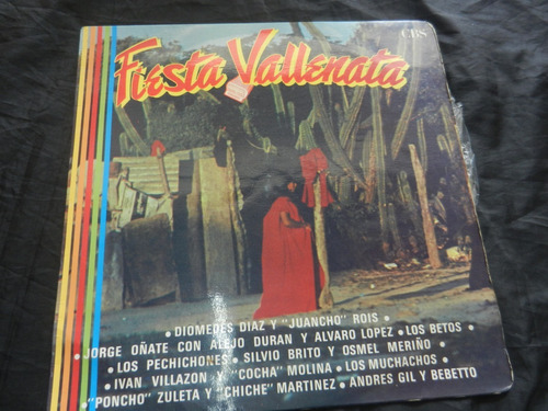 Vallenato Colombia Lp Fiesta Vallenata