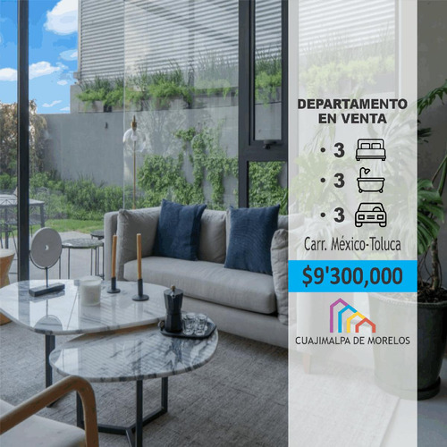 Departamento En Venta En Carretera México-toluca