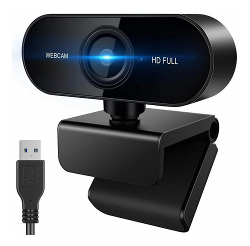 Camara Web Full Hd 1080p Usb Con Microfono Mini Webcam