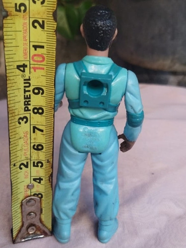 Cazafantasmas Winston Zeddemore Kenner 1988 Smiled Heroes 30 (Usado)