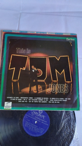 Tom Jones This Is Disco De Vinil Original