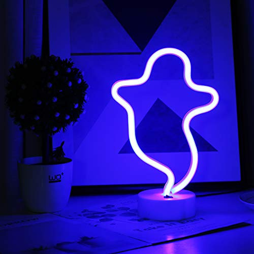 Lucunstar Halloween Ghost Neon Firma Led Neon Night 4zfze