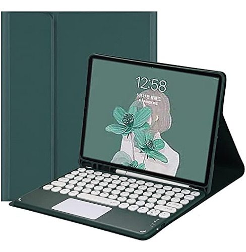 Cute Touchpad Caja De Teclado Para iPad 10.2  9th Gen 2021/8