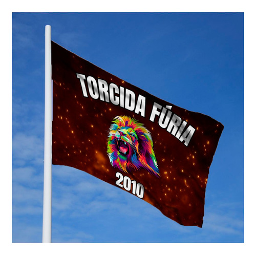 Kit 7 Bandeiras Sua Imagem Personalizada Logo Time Futebol
