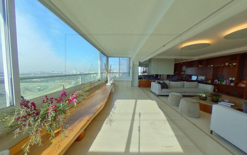 Imagen 23 de 30 de Piso Alto Con Vista Al Rio 4 Dormitorios Con Baño En Suite Luminoso En Las Cañitas