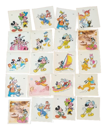 Lote De78 Figuritas Mickey Y Sus Amigos De Los 90'