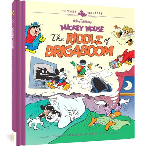 Walt Disneys Mickey Mouse Riddle Of Brig, De Scarpa Romano. Editorial Fantagraphics En Inglés, 2024