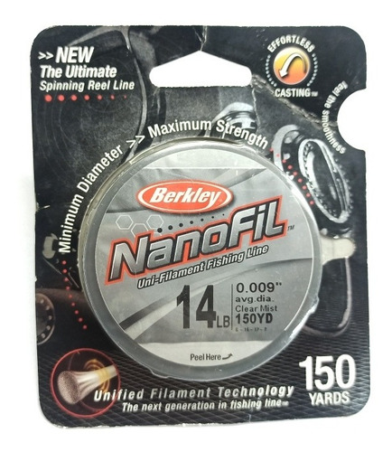 Nylon Berkley Nanofilamento 14 Lb 150yd