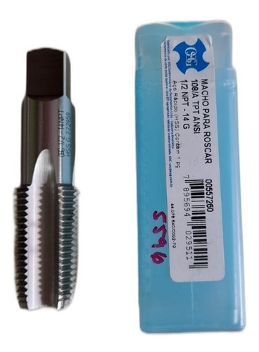 Macho Conico Npt 1/2-14 Fpp Marca Osg