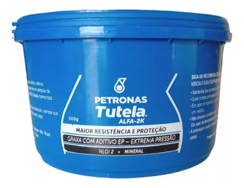 Graxa De Litio Multi Aplicações Petronas Tutela Alfa-2k 500g