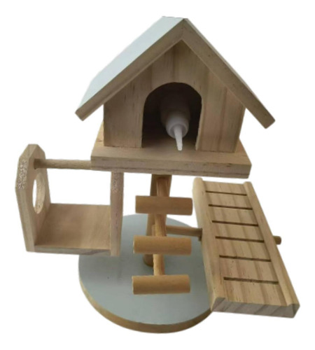 Dwarf Hamster House Diy Pet Living Playground Entrenamiento