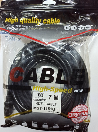 Cable Hdmi X Hdmi De 7 Metros