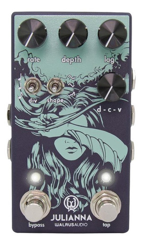 Julianna Deluxe Stereo Chorus Tap Tempo Pedal Warus Audio