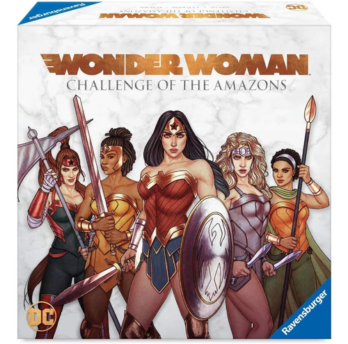 Juego De Mesa Wonder Woman Challenge Of The Amazons